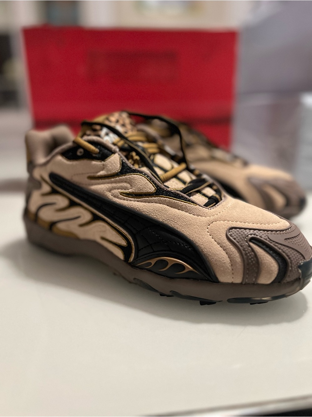 Puma WOMENS Rocky Inhale L Sneakers Sz 9 - Picture 4 of 9